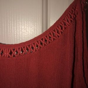 Salmon colored sundress